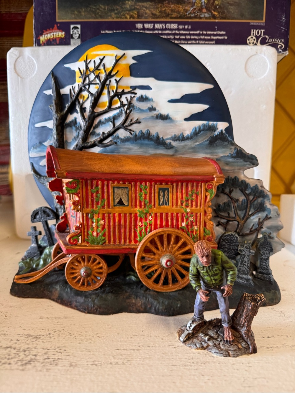 Department 56 The Wolf Man’s Curse Monsters series